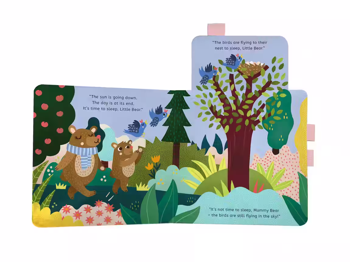 It's Time to Sleep, Little Bear – novelty book design by Victoria Vassiades, image 3 of 3