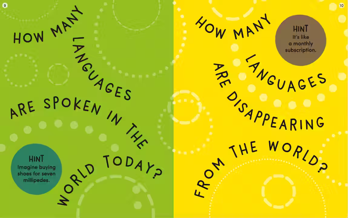 50 Big Questions to Discover the World – non-fiction design by Victoria Vassiades, image 3 of 4