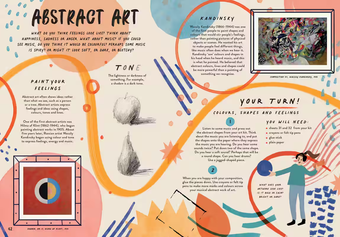 Make Art – novelty book design by Victoria Vassiades, image 3 of 3