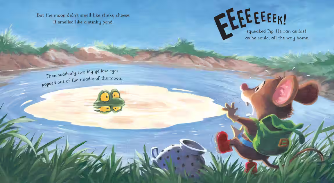 Astromouse – picture book design by Victoria Vassiades, image 3 of 3