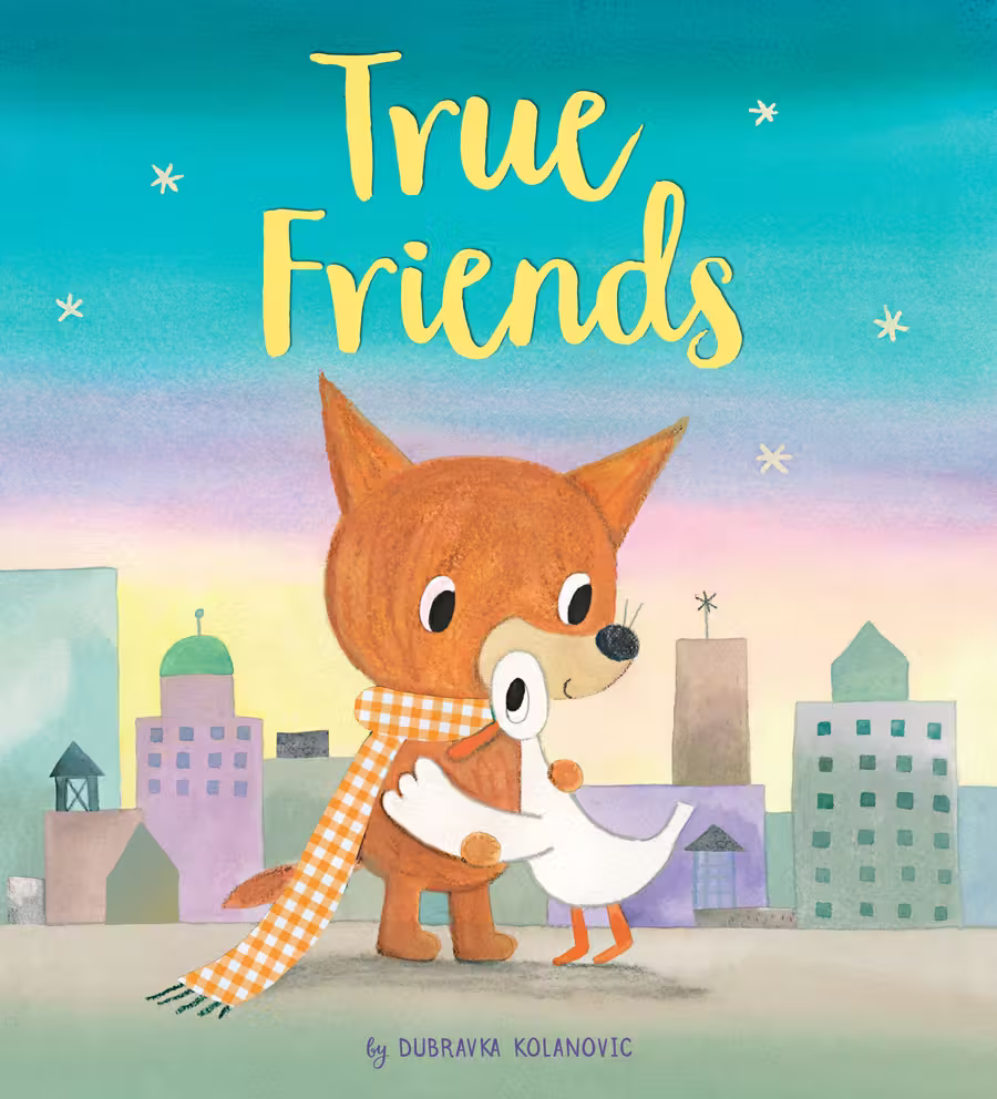 True Friends – picture book cover design by Victoria Vassiades