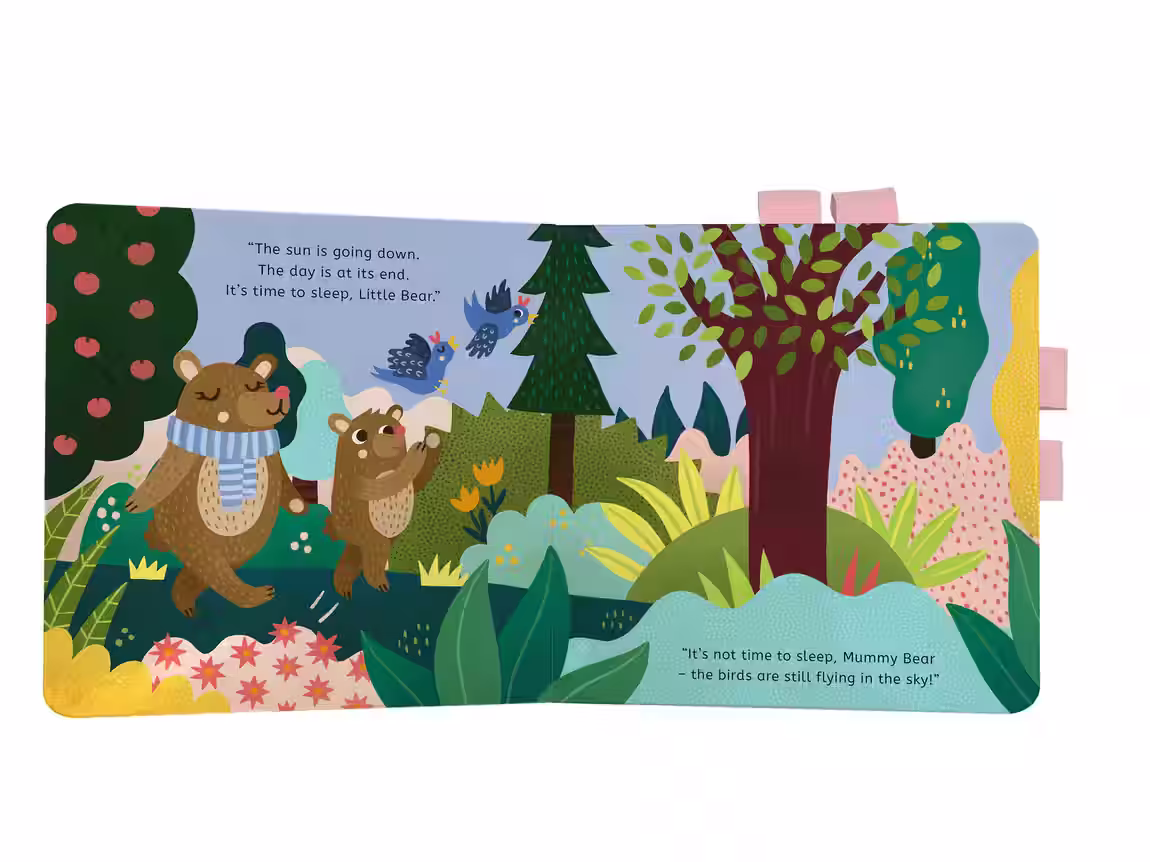 It's Time to Sleep, Little Bear – novelty book design by Victoria Vassiades, image 2 of 3