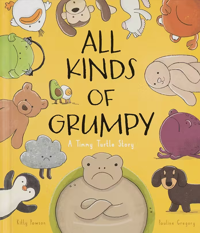 All Kinds of Grumpy – picture book cover design by Victoria Vassiades