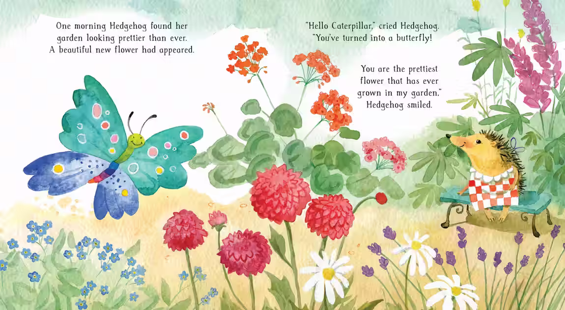 The Prettiest Flower – picture book design by Victoria Vassiades, image 3 of 3