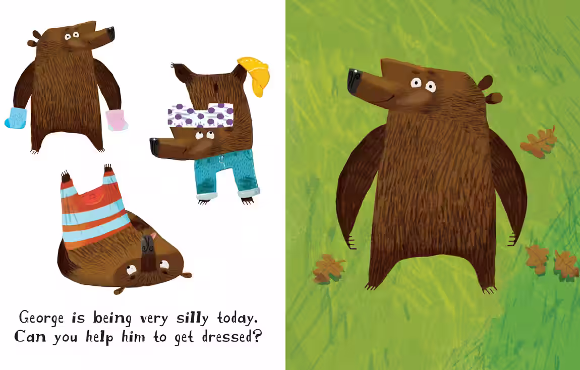 Underpants Don't Go on Your Head! – novelty book design by Victoria Vassiades, image 4 of 5