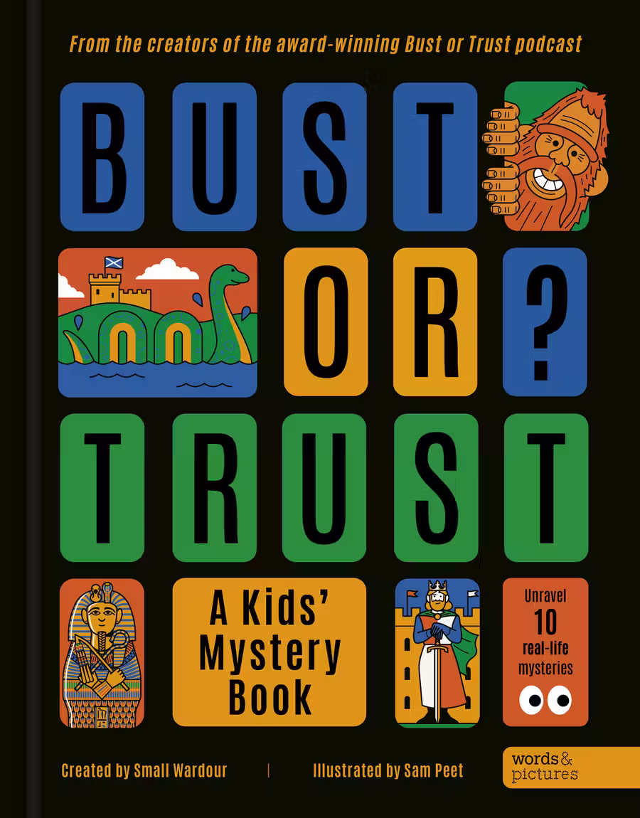 Bust or Trust – non-fiction cover design by Victoria Vassiades
