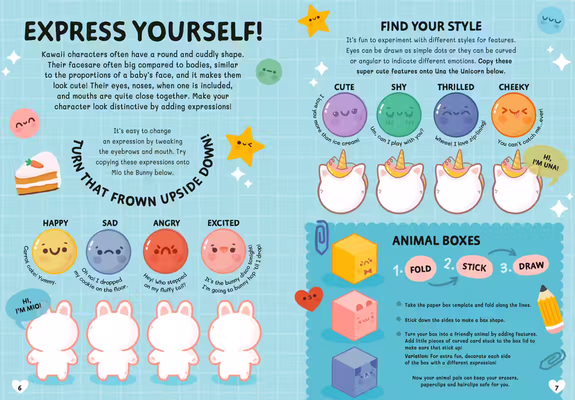 Make Art: Kawaii – novelty book design by Victoria Vassiades, image 2 of 3