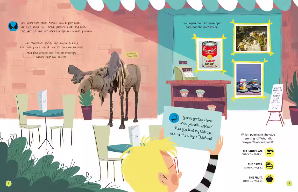 Art Quest – non-fiction design by Victoria Vassiades, image 2 of 4