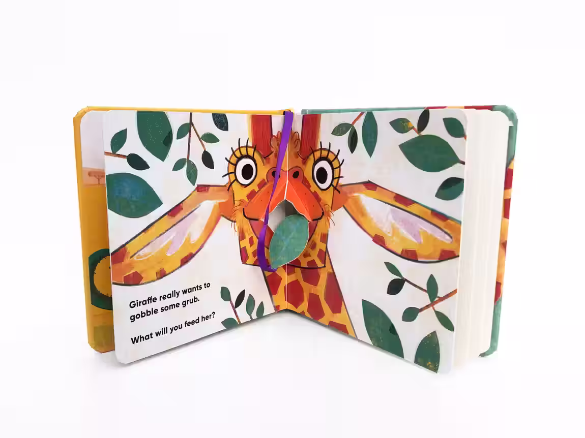 Feed Me – novelty book series design by Victoria Vassiades, image 5 of 8