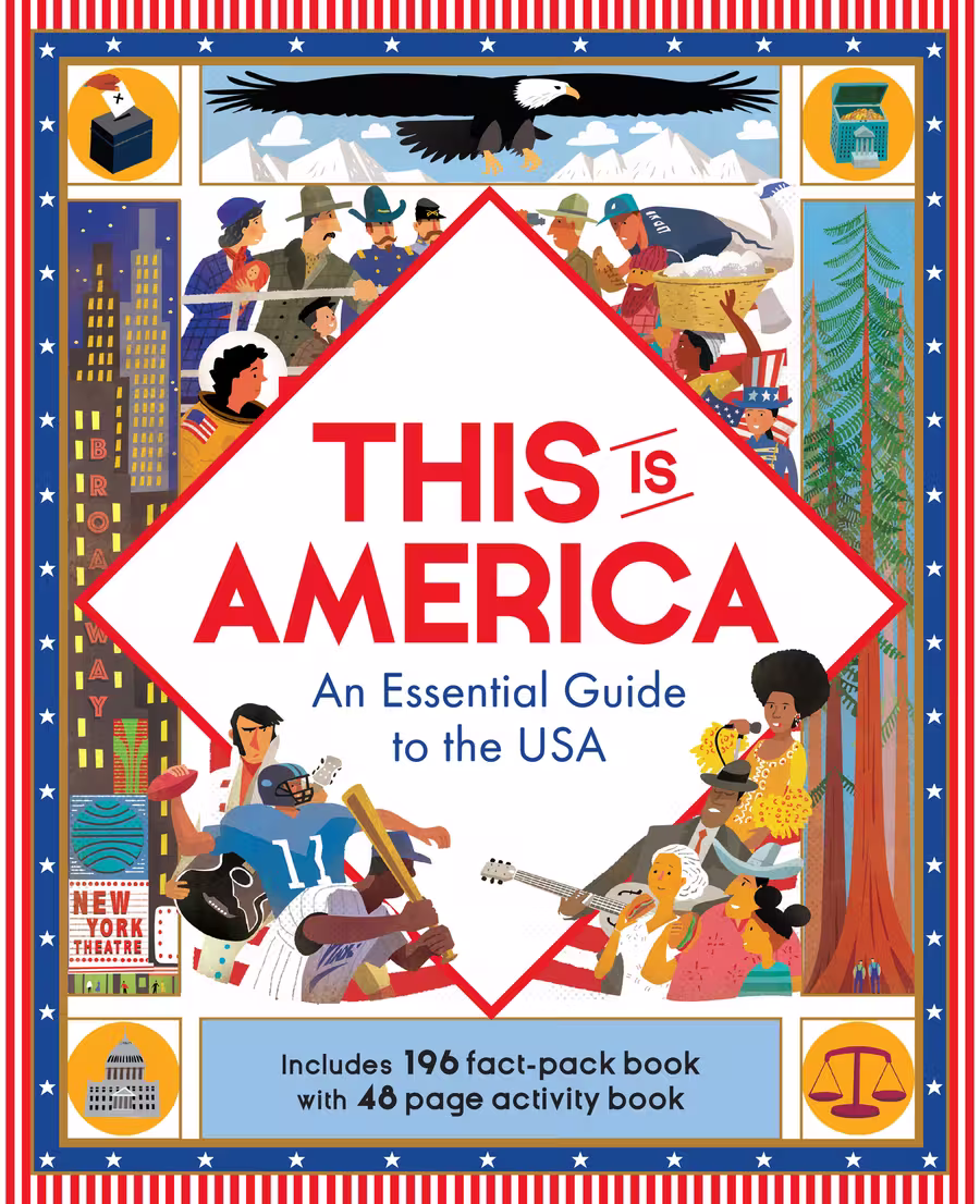 This Is America – box set cover design by Victoria Vassiades