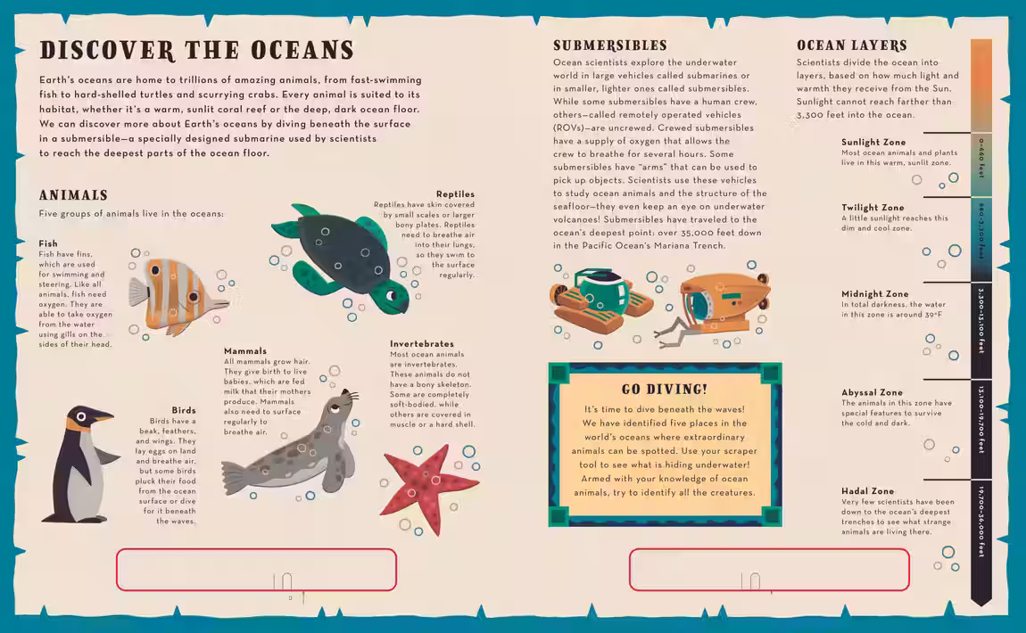 Dig and Discover – novelty book series design by Victoria Vassiades, image 4 of 12