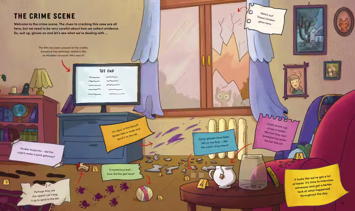 Science Detective Agency – non-fiction series, 3 titles design by Victoria Vassiades, image 5 of 12